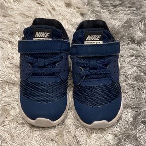 Toddler Navy Blue Nike Downshifter 7 Sneakers